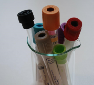 Blood test tubes